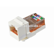 Cat.5E cat6 RJ45 Keystone Jack